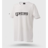 T-Shirt "Fencing", weiss